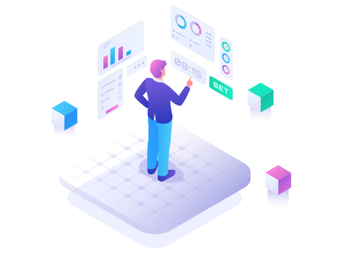 پیش‌نمایش داشبورد ویدِش CRM