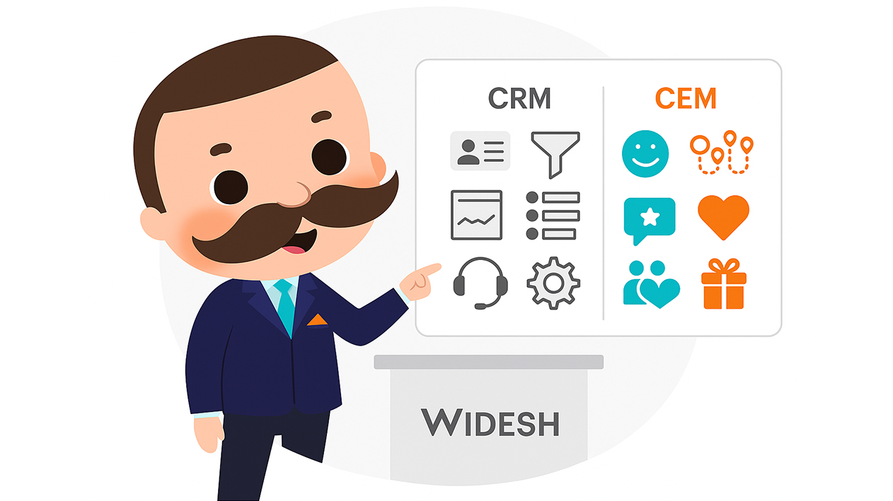مدیریت تجربه مشتری (CEM) چیست و چه تفاوتی با CRM دارد؟