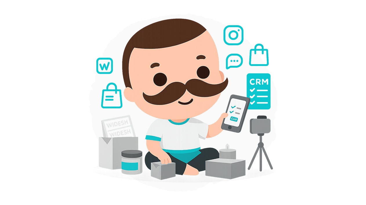 کاربرد CRM در مشاغل شخصی، خانگی و اینستاگرامی